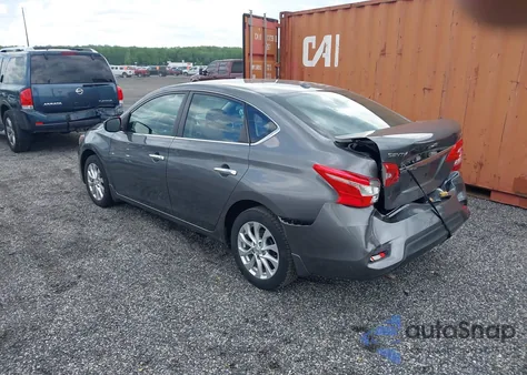2018 Nissan Sentra Sv z USA, uszkodzony, nr VIN 3N1AB7AP3JY347724